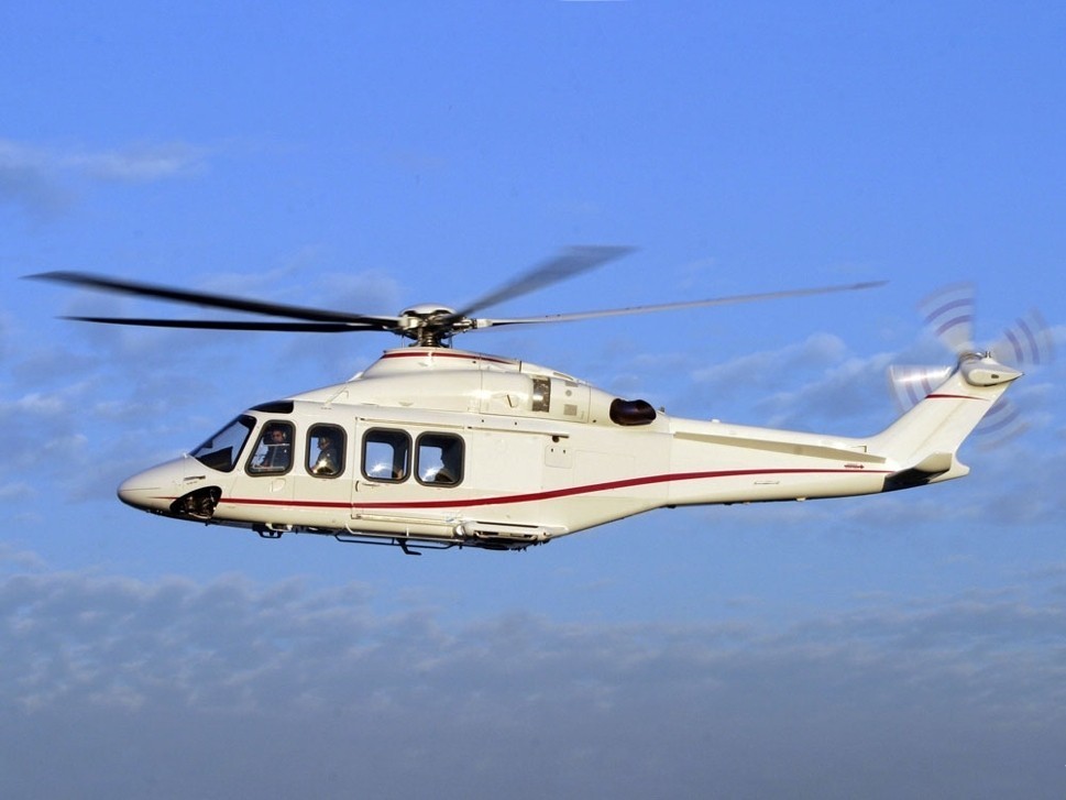 Leonardo AW139 twin-engine turbine helicopter