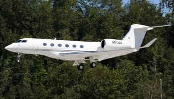 Gulfstream G500 (GVII) In the sky