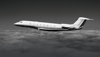 Gulfstream G650 In the sky