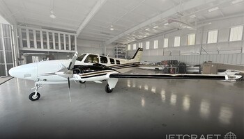 Beechcraft G58 Baron In Hangar